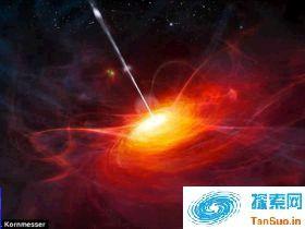 最新天文观测显示超大质量黑洞附近存在极速星系风