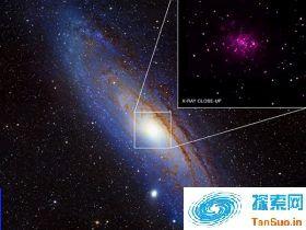 仙女座星系发现26个黑洞集群