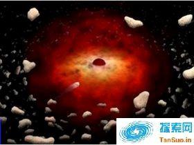 小行星能引起银河系黑洞X射线爆发