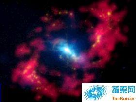 NGC 4151星系中心的黑洞犹如“魔眼”