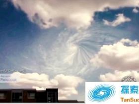 日内瓦上空出现不明漩涡云-视频引争议