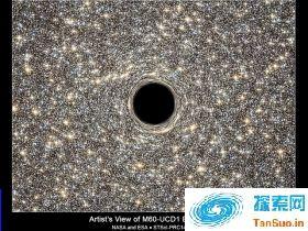 小星系M60-UCD1藏超级黑洞