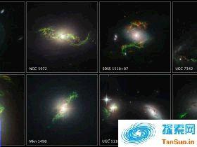 鬼魅“绿光”现踪哈勃望远镜　NASA：光解离(photoionization)现象|宇宙