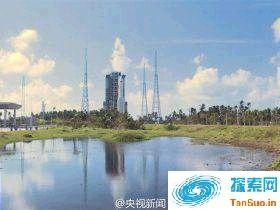 称霸亚洲!长征5号火箭发射架首曝:壮