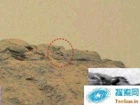 新发现！NASA照片发现男性火星人上帝形象物体！