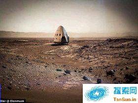 SpaceX的火星计划逐渐成型：红龙太空船2020年登陆火星