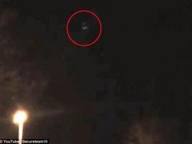 英男子发现神秘UFO：被指是外星人反重力飞行器