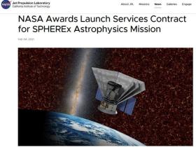 头条:拿下NASA大单!SpaceX将负责SPHEREx发射任务