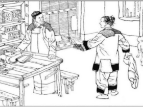 他安心读书,神奇的仆人每晚送来两篓鱼,帮他养家糊口