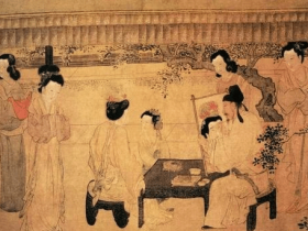 藏在太宗病床后的李治和武媚——