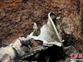 北大考古队:三星堆遗址8号坑发现罕见大型仪仗用器