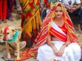 印度奇葩风俗：龅牙女子结婚必须先嫁给狗